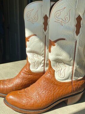 Lucchese mens texas longhorn boots
